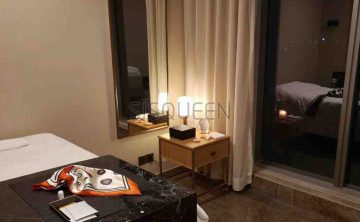 晚上到常营约家庭式养生，房间全貌、床品和通风，比滤镜靠谱